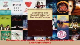 PDF Download  Economic and social history of medieval Europe Harvest book PDF Online