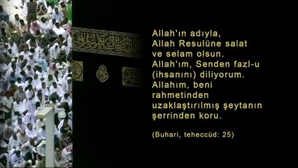 Camiden Çıkarken Okunacak Dua