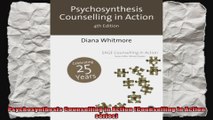 Psychosynthesis Counselling in Action Counselling in Action series