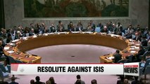 UNSC unanimously adopts resolution targeting ISIS finances