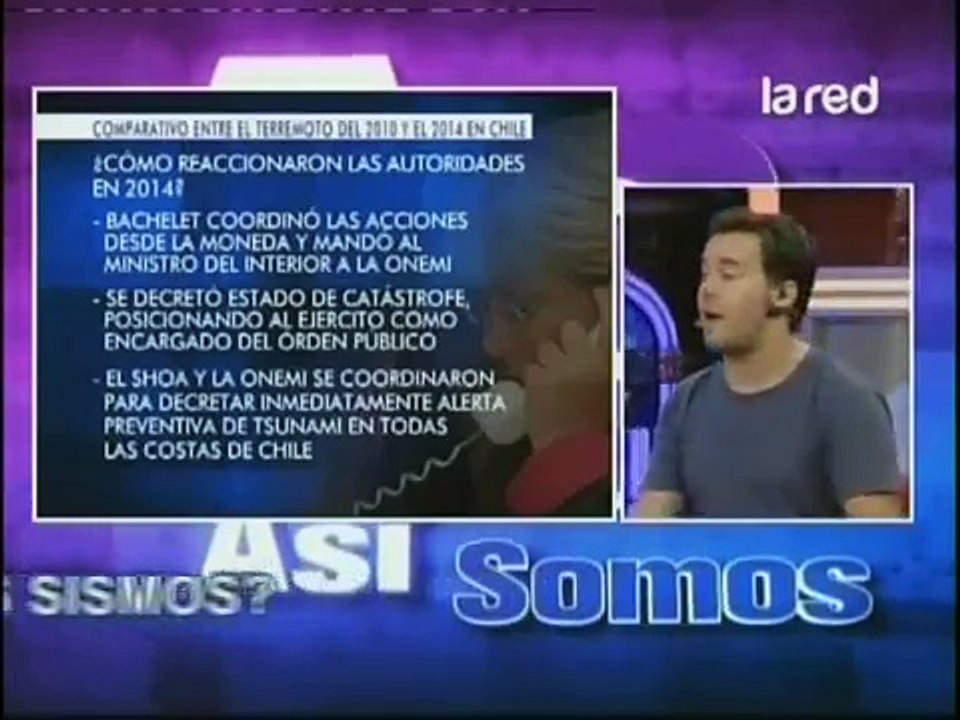 Comparativo entre el terremoto del 2010 y el 2014 en Chile
