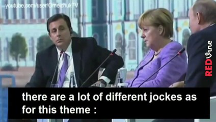 Vladimir Putin Funny Response To Angela Merkel