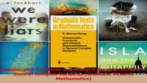Holomorphic Functions and Integral Representations in Several Complex Variables Graduate PDF
