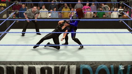 WWE 2K16 tamina v mystique
