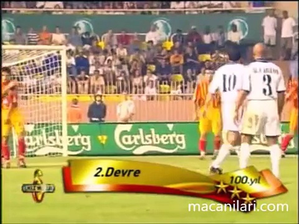 25.08.2000 - 1999-2000 UEFA Super Cup Final Galatasaray 2-1 Real Madrid (With Golden Goal)