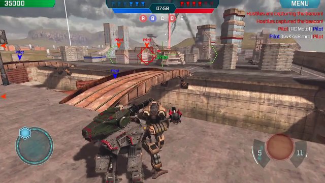 Walking War Robots Gameplay Mobile