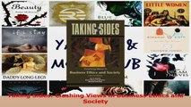 Download  Taking Sides Clashing Views in Business Ethics and Society Ebook Free