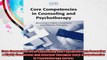 Core Competencies in Counseling and Psychotherapy Becoming a Highly Competent and