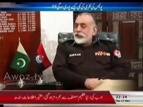 Our crime conviction rate has increased due to sophisticated investigation and Courts Praise us as well - IGP KP Durran