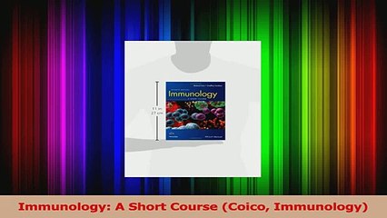 PDF Download  Immunology A Short Course Coico Immunology PDF Online