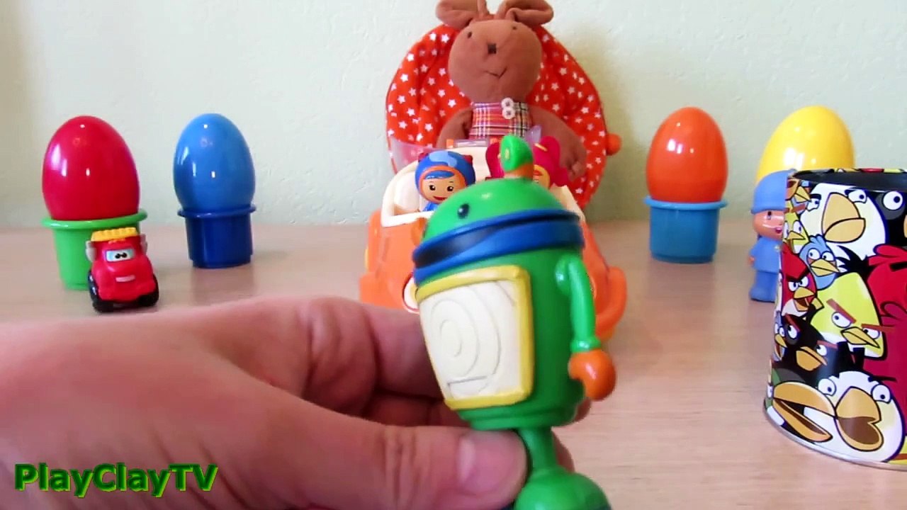 Team Umizoomi HD funny Toys Mili Geo Bot Umicar Monster truck Lego Duplo and Peppa Pig