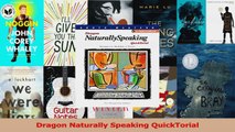 Dragon Naturally Speaking QuickTorial Read Online