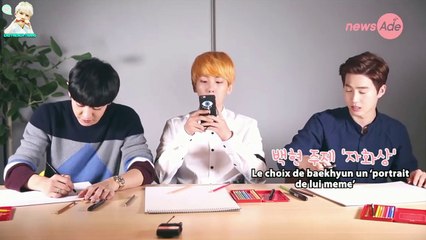 151214 EXO drawing class open [FRENCH SUBS]