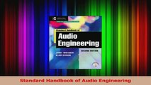 PDF Download  Standard Handbook of Audio Engineering PDF Full Ebook
