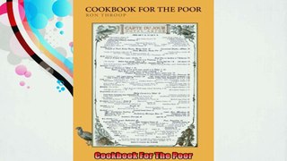 Cookbook For The Poor