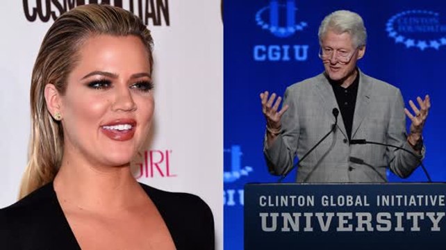 Khloe Kardashian : Je m'amuserais volontiers avec Bill Clinton !