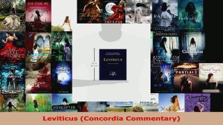 Read  Leviticus Concordia Commentary EBooks Online