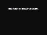 [Read] MSD Manual Handbuch Gesundheit Full Ebook