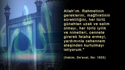 Ahiret Aleminin Hayırlı Olması İçin Dua