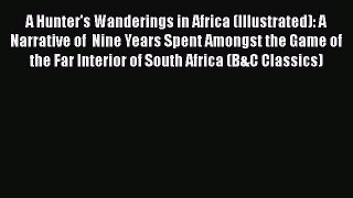 A Hunter's Wanderings in Africa (Illustrated): A Narrative of  Nine Years Spent Amongst the