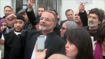 كلمة الأستاذ عبد الرؤوف العيادي خلال الوقفة الاحتجاجية أمام المحكمة العسكرية