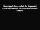 Wahnsinn als Besessenheit: Der Umgang mit psychisch Kranken in spiritistischen Zentren in Brasilien