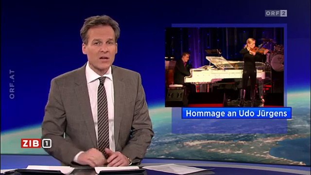 Hommage an Udo Jürgens mit Conchita Wurst - ZIB 1 (ORF 2)
