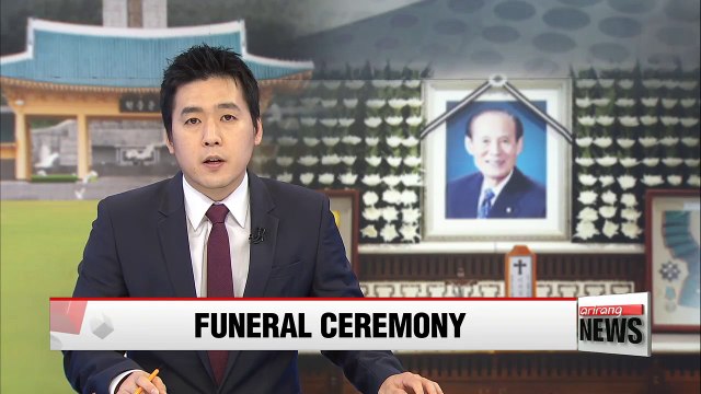 National Assembly holds funeral ceremony for former assembly speaker Lee Man-sup