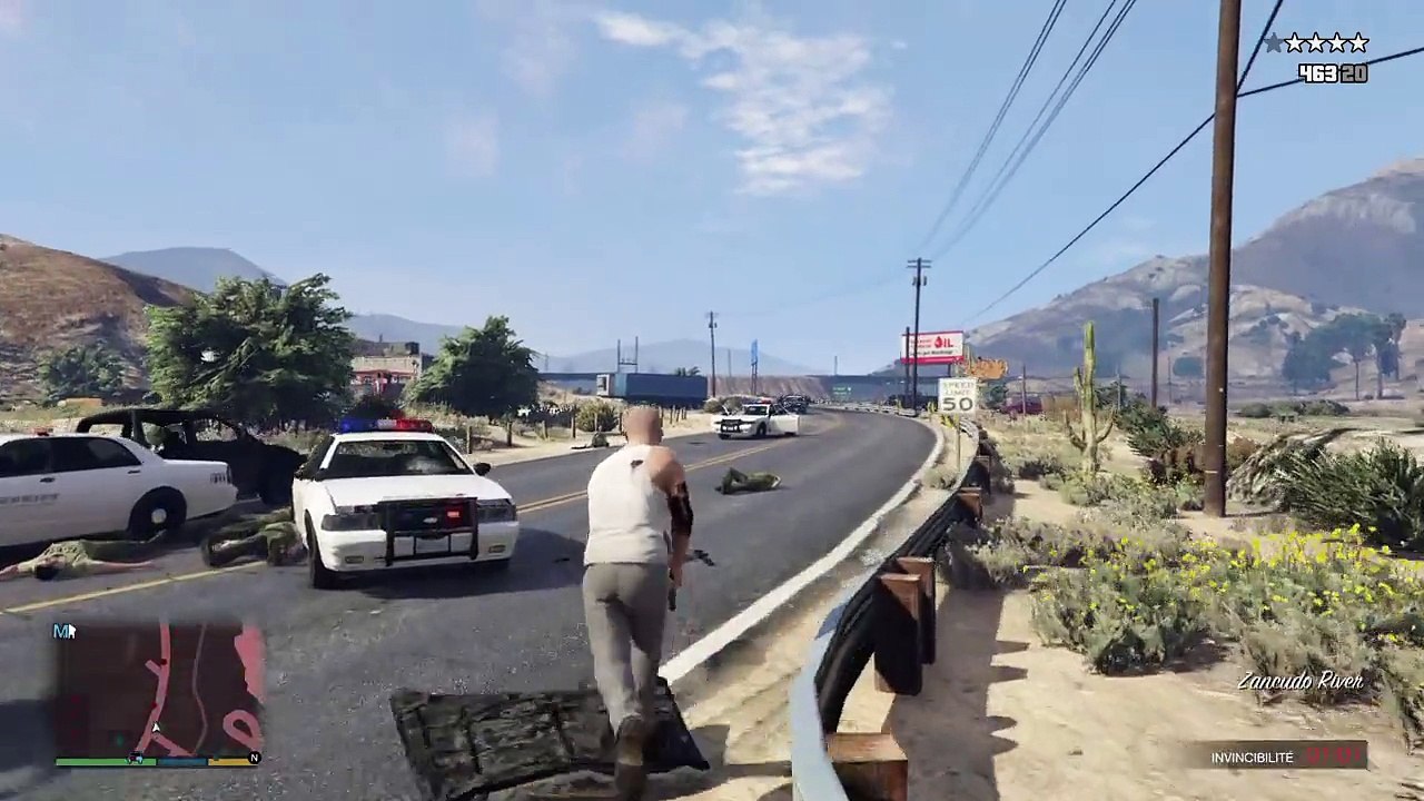 Grand Theft Auto V ps4 (a la bruce willis)