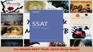 PDF Download  Ivy Global SSAT Math 2015 Prep Book Read Online