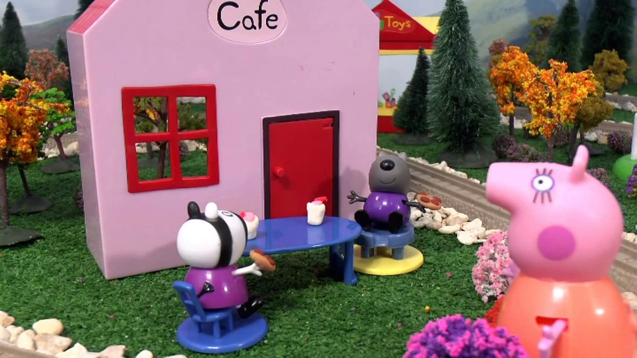 Peppa Pig Play Doh Pocoyo Toys Thomas And Friend Story Naughty George Toy Rescue Kids Play