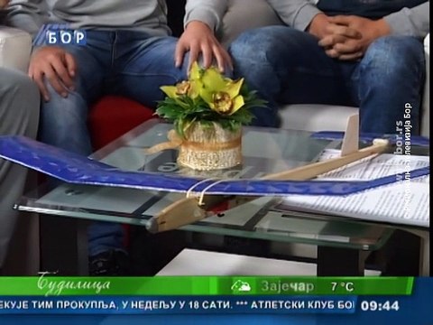 Budilica gostovanje (Aeroklub Bor), 19. decembar 2015. (RTV Bor)