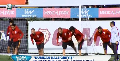 Galatasaray'ın kondisyoneri Stefano Marrone'nin açıklamaları (19 Aralık 2015 - A Spor)