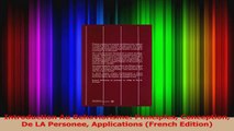 PDF Download  Introduction Au Behaviorisme Principles Conception De LA Personee Applications French Download Online