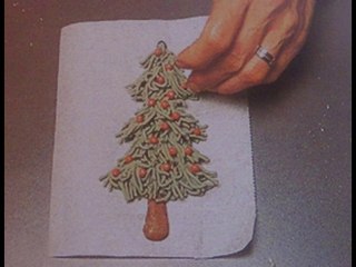 Sapin en pâte à sel N°2