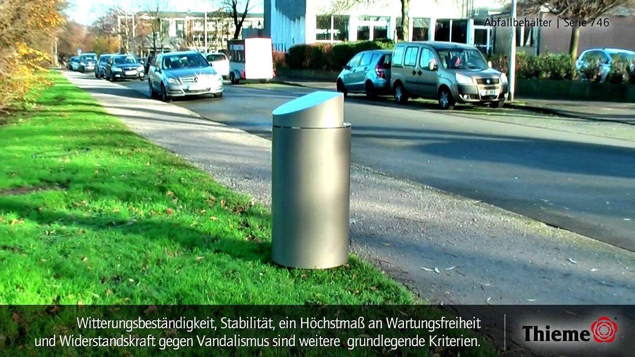 Abfallbehälter serie 746