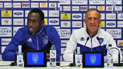 Bastia-Reims : L'essentiel des confs. de S. Fofana et G. Printant