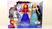Frozen Let It Go Musical Magic Lightup Barbie Dolls Anna and Elsa Talking Olaf Play Doh