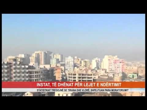 INSTAT TË DHËNAT PËR LEJET E NDËRTIMIT