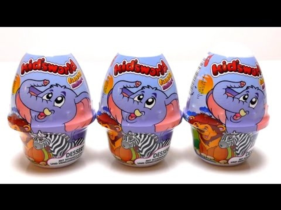 Funny Safari Chocolate Dessert with Surprise Toys - Kids World