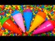 Play-Doh Ice Cream Cones with Surprise Toys & M&M's