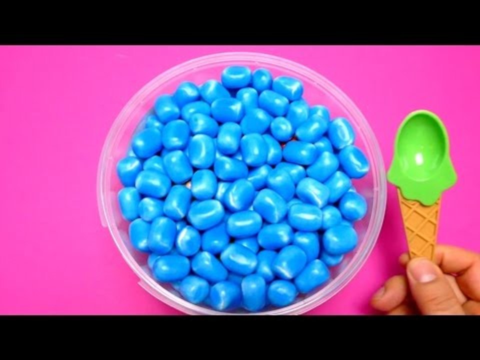 Hide & Seek Game - New Haribo Maoam Blue Kracher with Surprise Toys