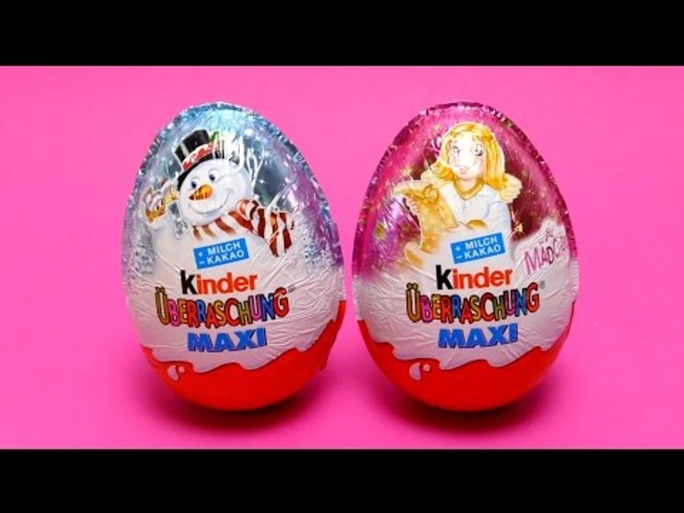 Christmas Maxi Surprise Eggs - Little Pony & Lucy van Pelt Toys