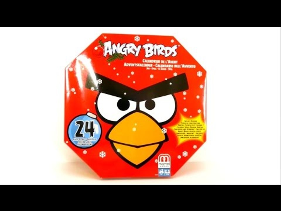 Angry Birds Advent Calendar with Toys for Christmas