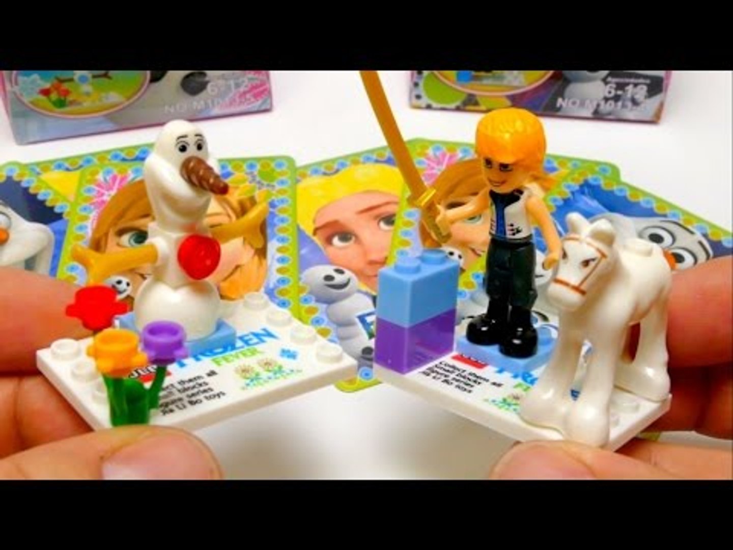 frozen lego blocks