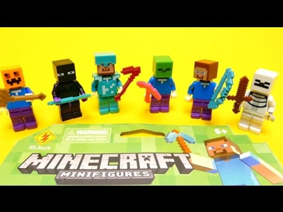 Minecraft Mini Figures - Toys Unboxing