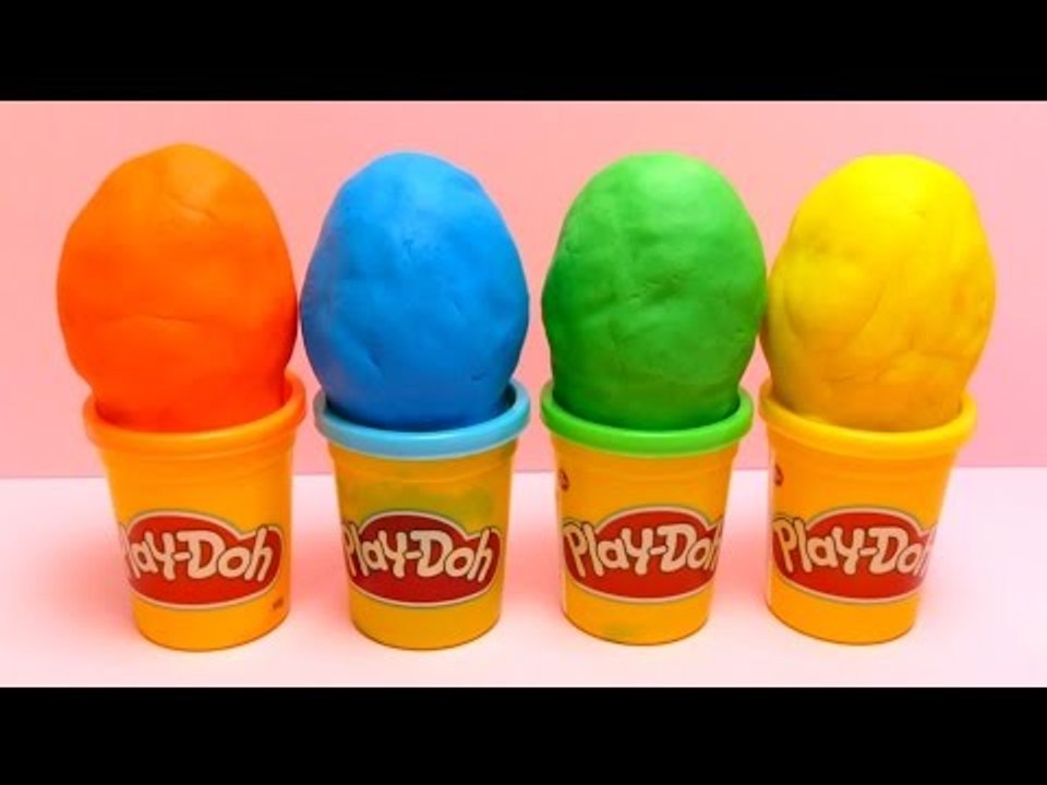 Play-Doh & Kinder Surprise Egg Unboxing Fun (Disney Minnie Mouse ...)