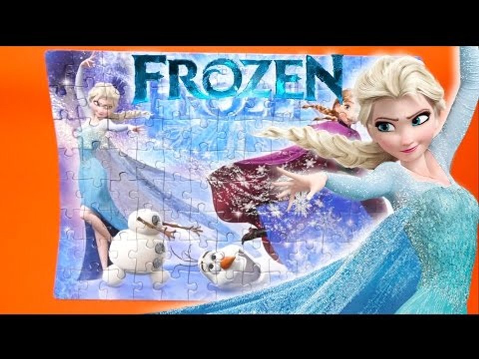 Frozen SuperColor Glitter Puzzle - Clementoni 27248