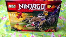 LEGO Ninjago Masters of Spinjitsu Anacondrai Crusher Building Toy with Ninja Kai Anacondra