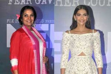 Teared up Sonam at Neerja's trailer launch